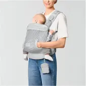 Cybex Babytrage - Laya - Nebel Grey - - One Size - Babytragen