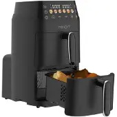 Nexxt Double Stack Airfryer – 2x 2.5L – Compact & Ruimtebesparend – 2 Gerechten Tegelijk – Ideaal voor Kleine Keukens
