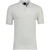 BOSS Heren Pallas poloshirt wit (XXL), Casual, Katoen, Korte mouwen 50553564