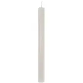 Viana Conische kaarsen, effen kleur, lichtgrijs, 22×240 mm, 12 stuks, 12 Stü