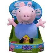 Pipsa Possu - Plush 20 CM Talking George (08495)