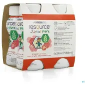 Resource Nestlé Junior Fibre Aardbei | 4 x 200 ml