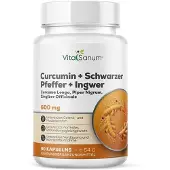 VitaSanum - Curcumine + Zwarte Peper + Gember 90 St