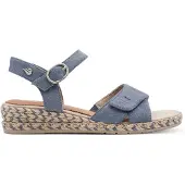 Jana 8-28274-46-802 Sandalen | Maat 37 Dames Blauw