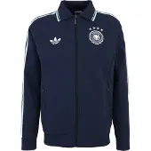 Adidas Sportsweatvest 'DFB' navy / wit