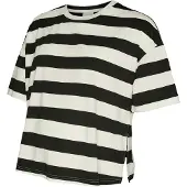 Mamalicious Shirt 'MLMAY' zwart / wit