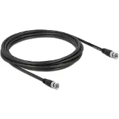 DeLOCK BNC kabel | RG59 | 75 Ohm | koper | zwart | 3 meter
