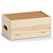 Zeller Present Zeller Houten kist 30x20x14 cm met deksel