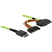 DeLOCK Cable OCuLink PCIe SFF-8611 to U.2 SFF-8639 0.5 m