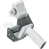 Alco Tapedispenser Metall/Kunststoff grau Grijs Rolbreedte (max.): 50 mm Rollengte (max.) 66 m Met reminrichting