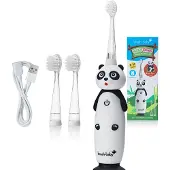 Brush-Baby BRB228, Kinder, Zwart, Wit, 2 minuten, Zachte borstelharen, Batterij, Ingebouwde batterij