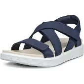 Ecco 238813 SOFT Sandalen | Maat 42 Dames Blauw