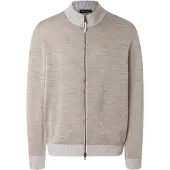 MAERZ Muenchen Gebreid vest beige gemêleerd / lichtgrijs