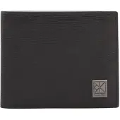 Calvin Klein Portemonnee 'EMBLEM HW BILLFOLD Portafoglio' zwart