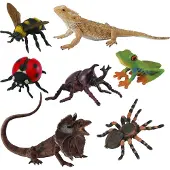 Sarcia.eu Set insecten- en hagedisfiguren, insectenfiguren 3+