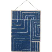 Bloomingville Velva wanddecoratie blauw