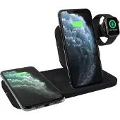 Logitech Powered 3-in-1 Dock, Interne, AC, 19 V, Draadloos opladen, 1,5 m, Zwart
