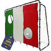 Best Sporting Doelmuur "Italië" met 2 schietgaten 193 x 150 cm