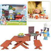 Sarcia.eu Bluey Familie BBQ set - Achtertuin barbecue met figuren - 3+ jaar
