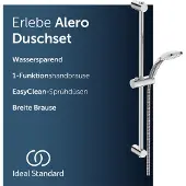 Ideal standard Alero doucheset met 723 mm douchestang – Chroom