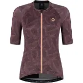 Rogelli Essential Graphic II Dames Fietsshirt - Korte mouw - Rood