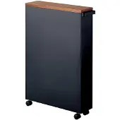 Yamazaki Badkamer Trolley - Tower - Zwart