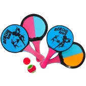 Gerkimex Beachballset 2-in-1 20x34,5cm Multi multi Kunststof Beachballset