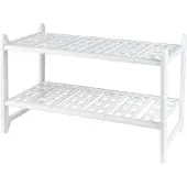 Wenko Onderbouw Zoutwaterkast Organizer 82x39cm - Verstelbaar Wit