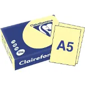 Clairefontaine Geel A5 Gekleurd papier 80 grams (500 vel)