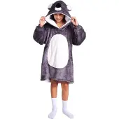 Noxxiez hoodie knuffeltrui koala voor kinderen tot 160cm fleece.