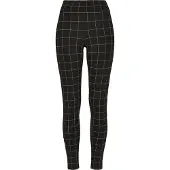 Urban Classics Leggings zwart / wit