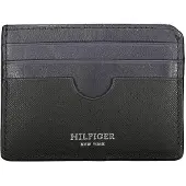 Tommy Hilfiger Saffiano Pasjeshouder Heren - Marineblauw/Zwart