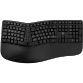 Mobility Lab Ergonomisch draadloos Frans Azerty Bluetooth-toetsenbord Ergo K30W Zwart