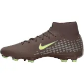 Nike Voetbalschoen chocoladebruin / limoen / grijs