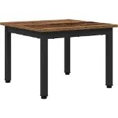 vidaXL Salontafel Oudhout 50 x 50 x 36 cm Bewerkt hout