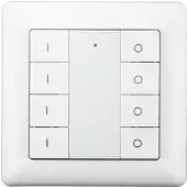 EcoDim Zigbee draadloze schakelaar | 4 groepen | Wit |