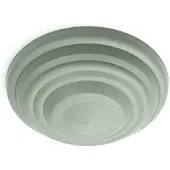Bailey Plafondkap groot cement grijs Ø15 x 4 cm