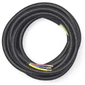 Bailey Textielsnoer zwart 3 x 0.75mm², 3 meter