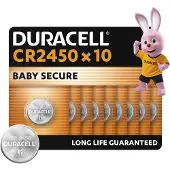 Duracell Specialty CR2450 lithium knoopcelbatterijen 3V 10 stuks