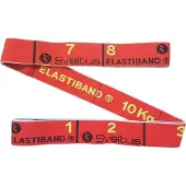SVELTUS Elastiband - Fitnessband Red 10 kg