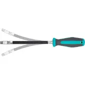 Wolfcraft - Flexibele magnetische bithouder - Bit Schroevendraaier - 280mm - Multibit - 1236000