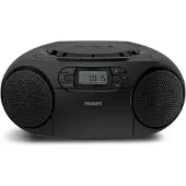 Philips Radio TAZ2200 avec lecteur CD multisource FM Noir