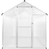 vidaXL Tuinkas 15,6 m³ 421x190x195 cm aluminium