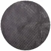 vidaXL Vloerkleden Rond SIROLO Antraciet Ø 160 CM Polyester