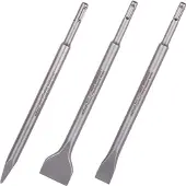 Wolfcraft 7914000 3-delige SDS-plus Beitelset