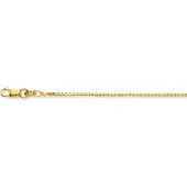 Glow Lengtecollier Venetiaan 1.2 mm 585
