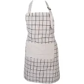 Clayre & Eef Keukenschort 69x68 cm Beige Polyester