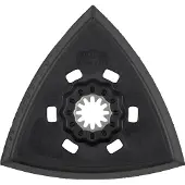 Wolfcraft Zelfhechtende schuurzool | "Expert" | STARLOCK-centreerhals | 95mm | 1 stuk - 4247000