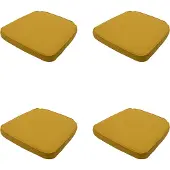 Madison wickerkussen 48x48 - beige recycled canvas 4 stuks