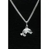 MOOYE ® - Collectie Zilveren Karper ketting hanger - klein